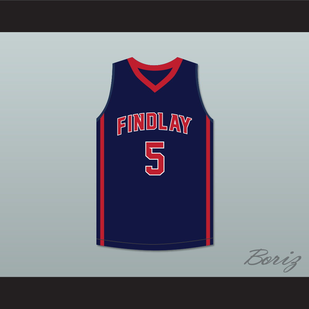 P. J. Washington 5 Findlay Prep Navy Blue 1.jpg