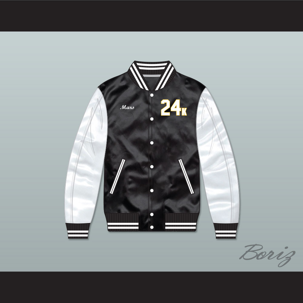 Mars 24K Hooligans BW Satin Varsity Bomber 1.jpg