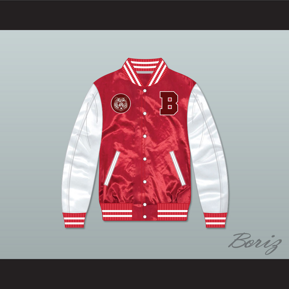 Bayside Red Satin Varsity Bomber 1.jpg