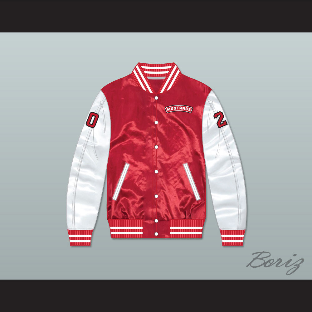 Heaver 20 Mustangs Red Satin Varsity Bomber 1.jpg
