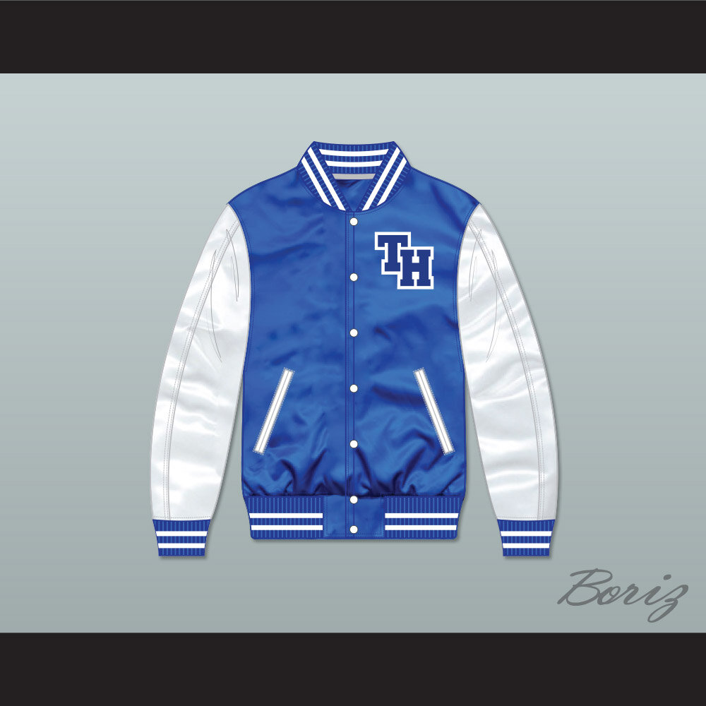 OTH Ravens Blue Satin Varsity Bomber 1.jpg