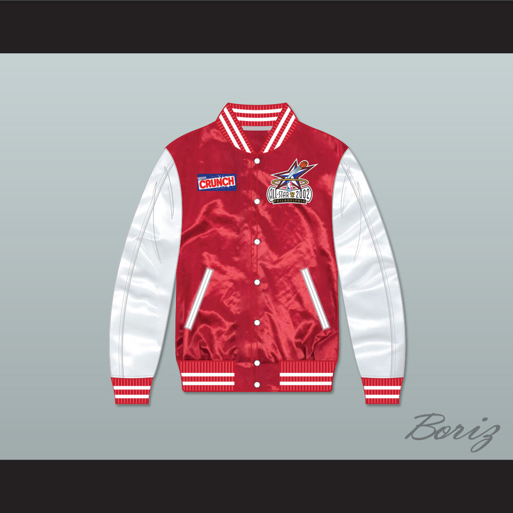 RNJ Stripes Red Satin Varsity Bomber 1.jpg