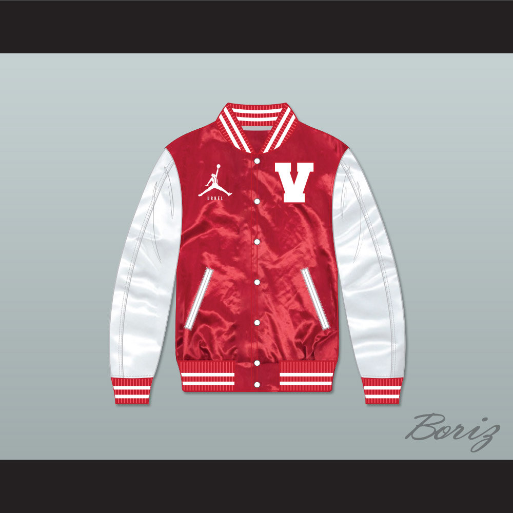 Urkel Vanderbilt Muskrats Red Satin Varsity Bomber 1.jpg