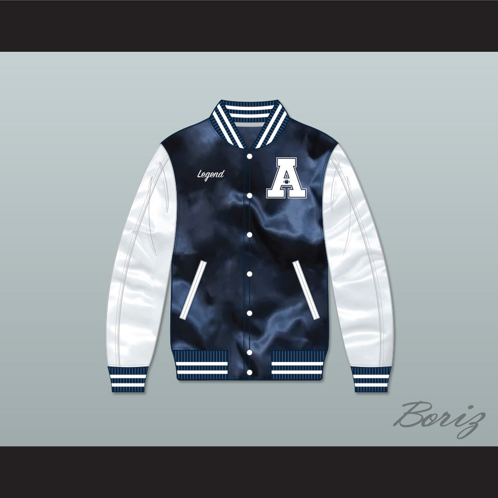 Hometown Legend Navy Blue Satin Bomber 1.jpg