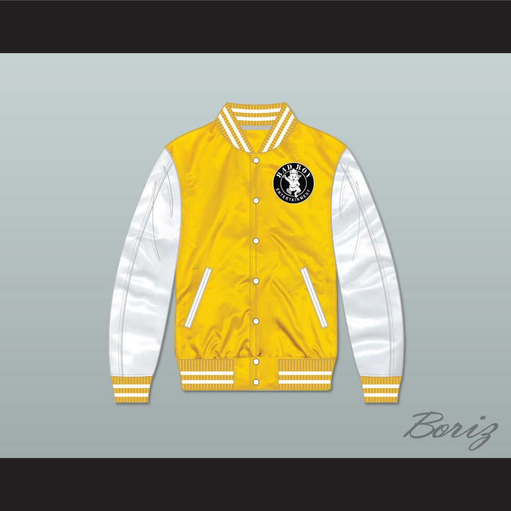 Bad Boy Gold Satin Varsity Bomber  1.jpg