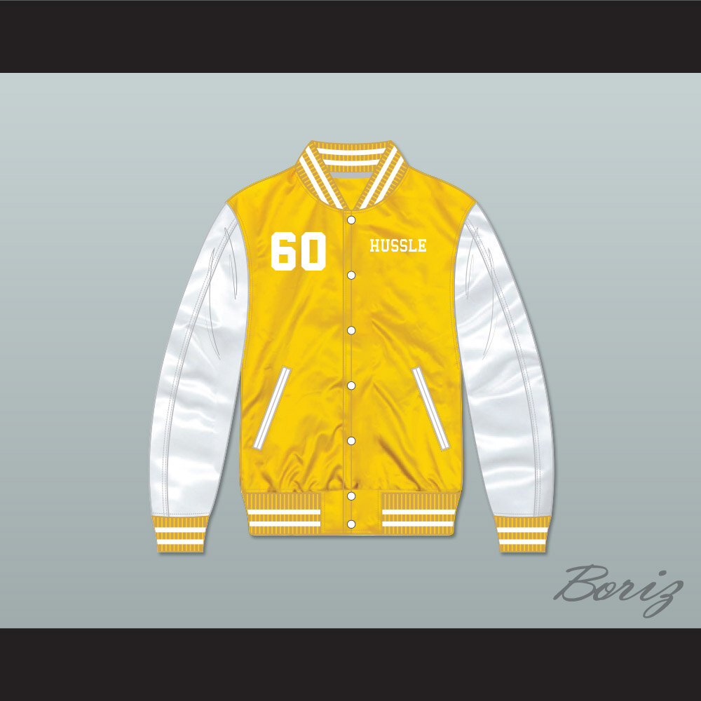 Hussle Gold Satin Varsity Bomber 1.jpg