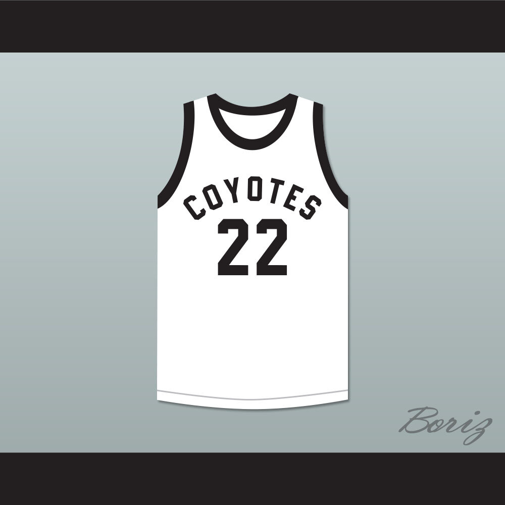 Phil Jackson 22 Williston High School Coyotes White 1.jpg