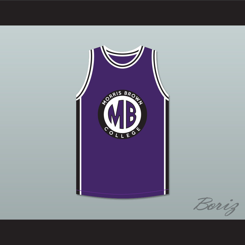 Martin Payne 23 Morris Brown College Basketball Purple 1.jpg