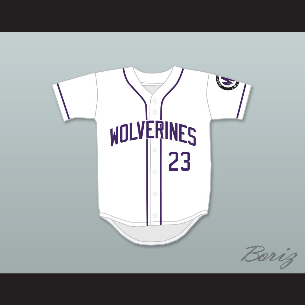 Martin Payne 23 Morris Brown College Wolverines White Baseball Patch 1.jpg