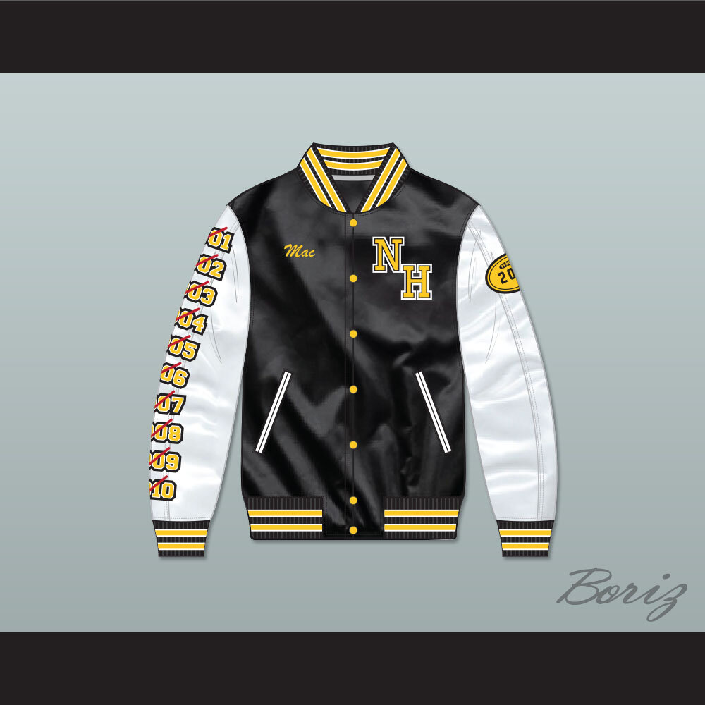 Snoop N Hale High School Black Satin Bomber 1.jpg