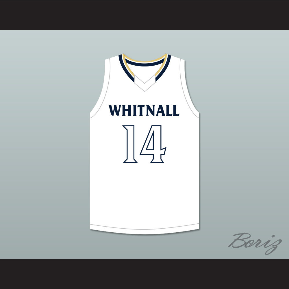 Tyler Herro 14 Whitnall High School Falcons White 1.jpg