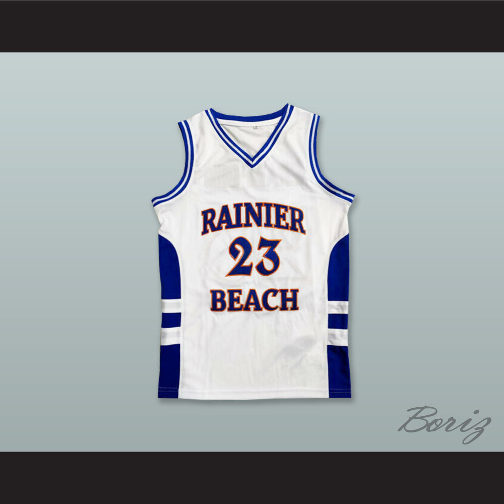 Jamal Crawford 23 Rainier Beach High School Vikings White 1.jpg