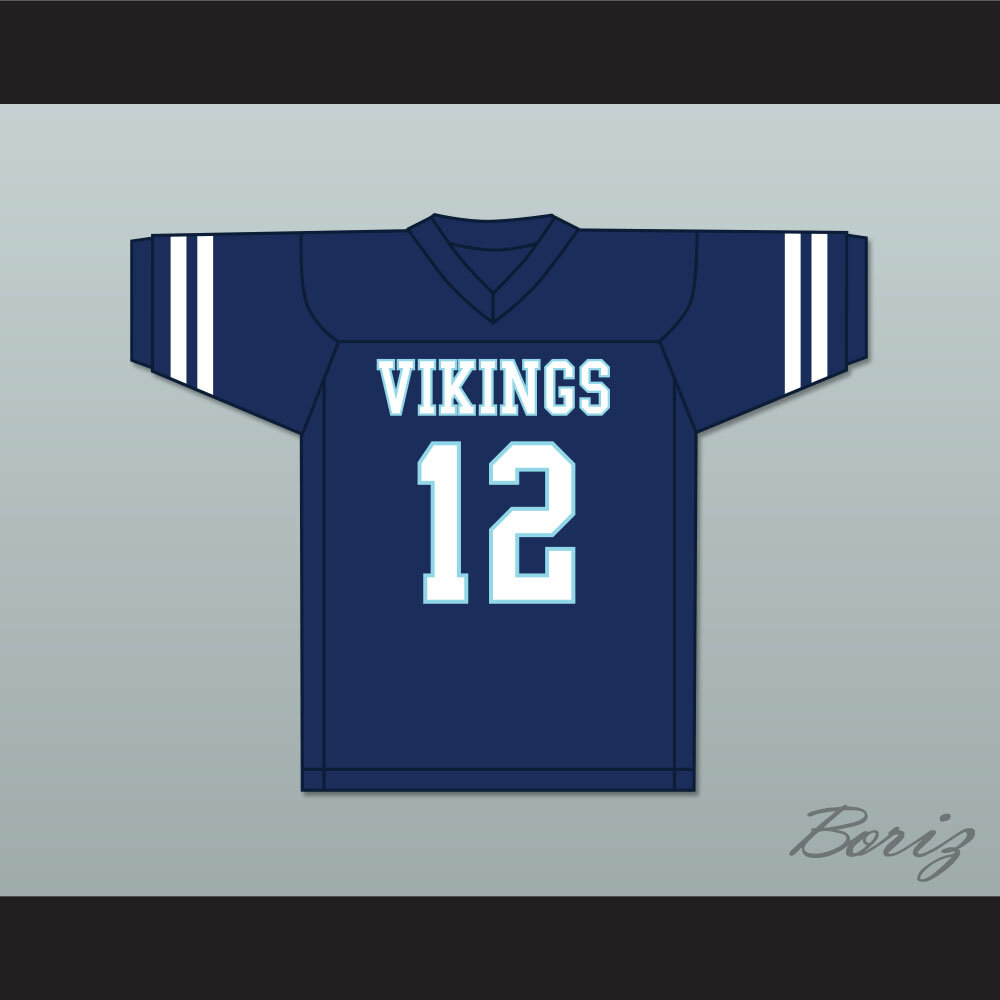 Aaron Rodgers 12 Pleasant Valley High School Vikings Navy Blue 2 1.jpg