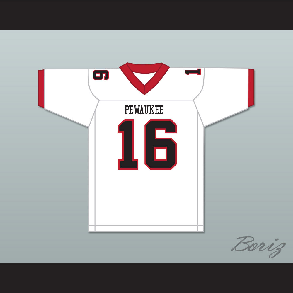 TJ Watt 16 Pewaukee High School Pirates White  1.jpg