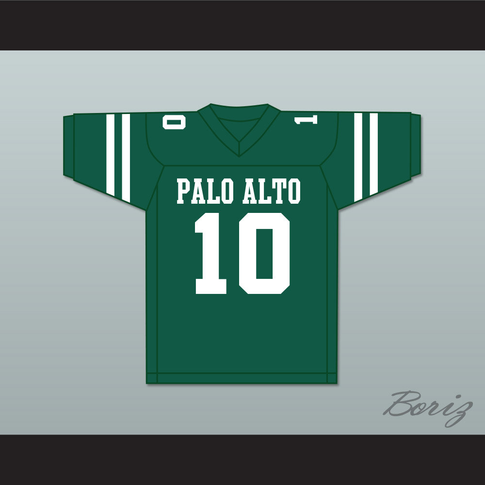 Davante Adams 10 Palo Alto High School Vikings Dark Green  1.jpg