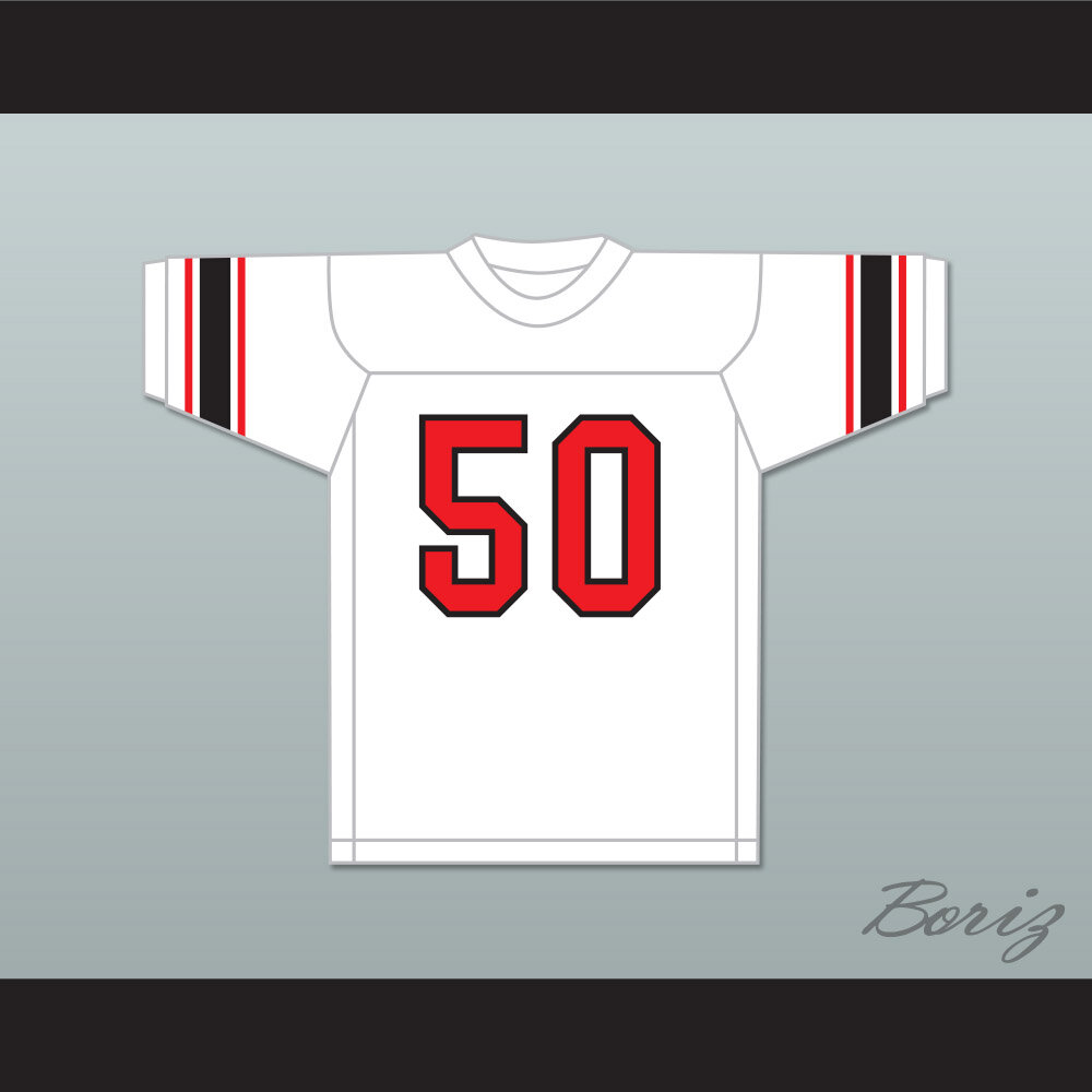 Jim Otto 50 Wausau East High School Lumberjacks White 1 1.jpg