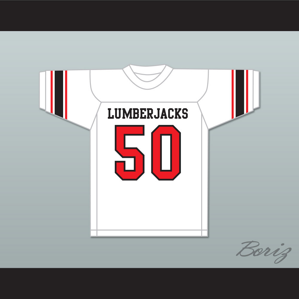 Jim Otto 50 Wausau East High School Lumberjacks White 2  1.jpg