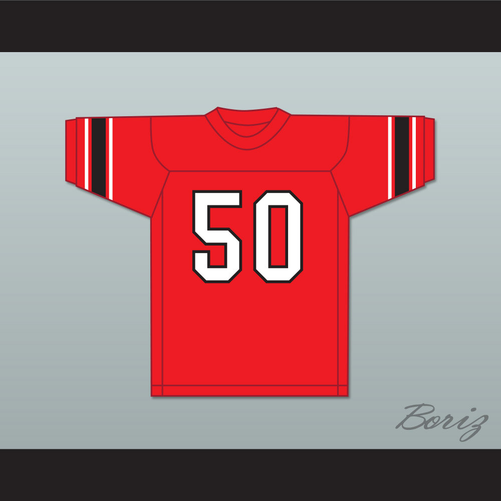 Jim Otto 50 Wausau East High School Lumberjacks Red 1 1.jpg