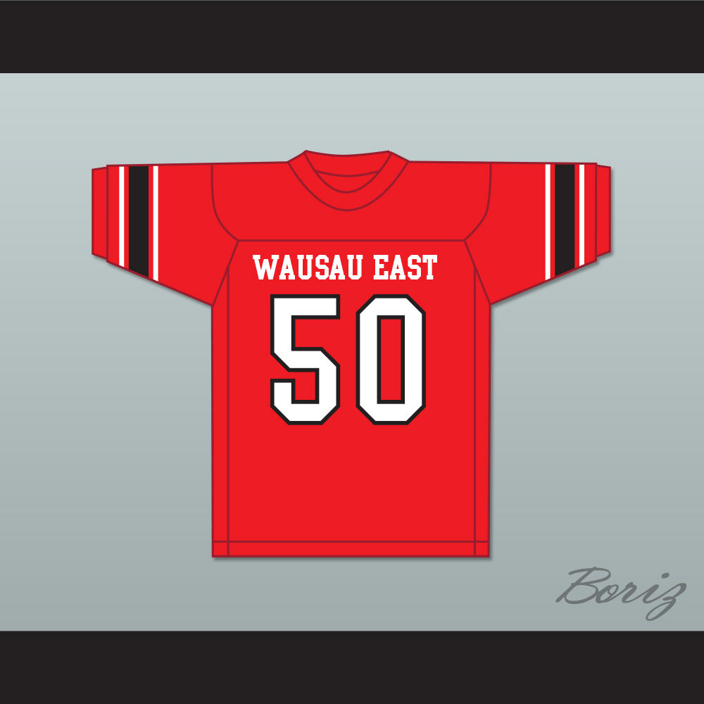 Jim Otto 50 Wausau East High School Lumberjacks Red 2  1.jpg