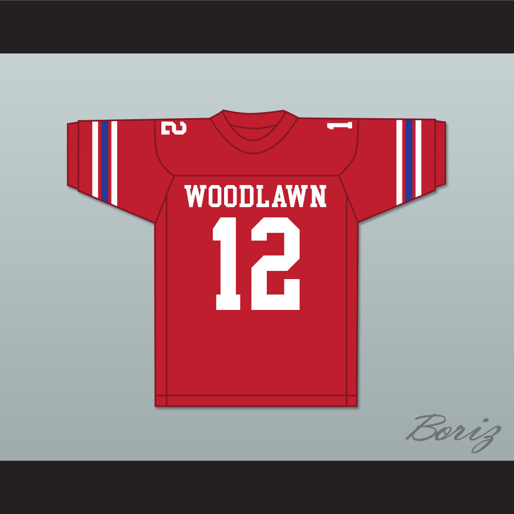 Terry Bradshaw 12 Woodlawn High School Knights Red 4  1.jpg