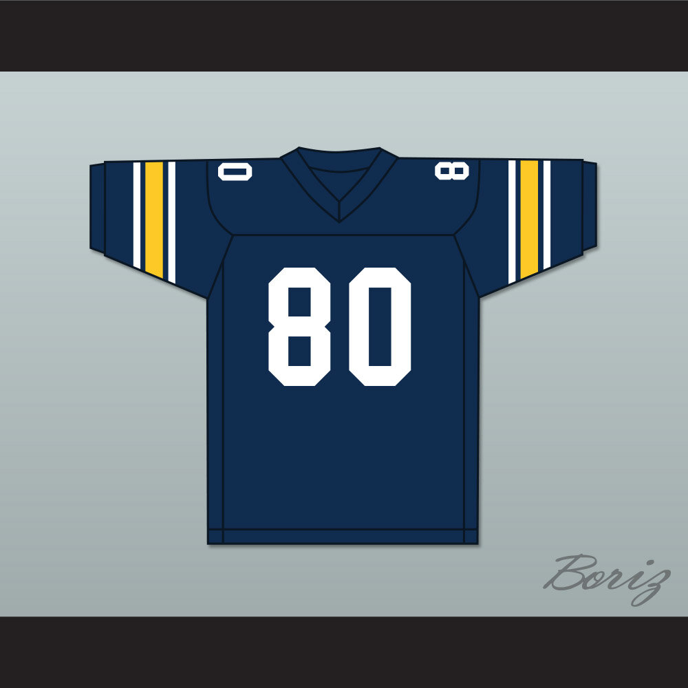 Michael Irvin 80 St. Thomas Aquinas High School Raiders Navy Blue 1  1.jpg