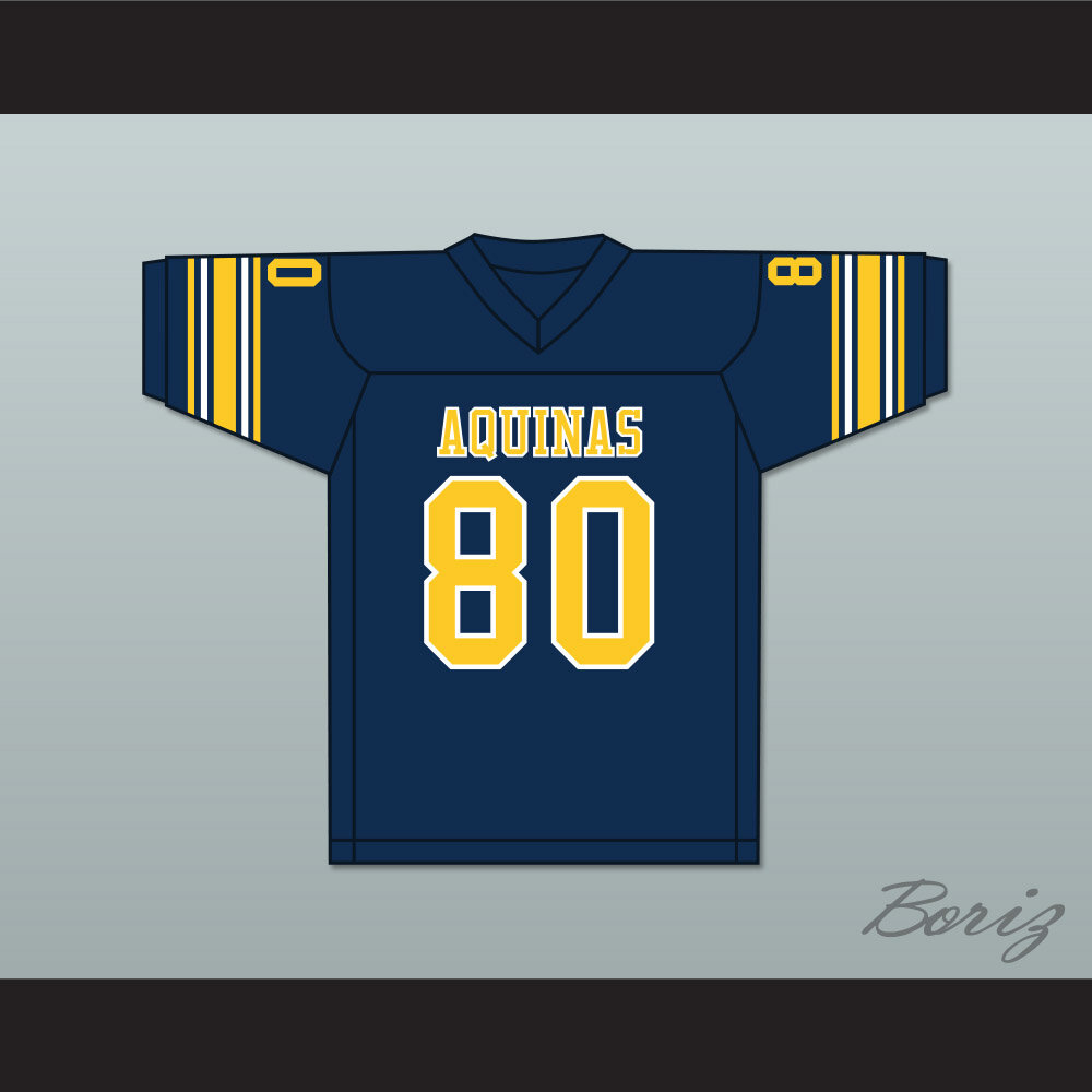 Michael Irvin 80 St. Thomas Aquinas High School Raiders Navy Blue 2  1.jpg