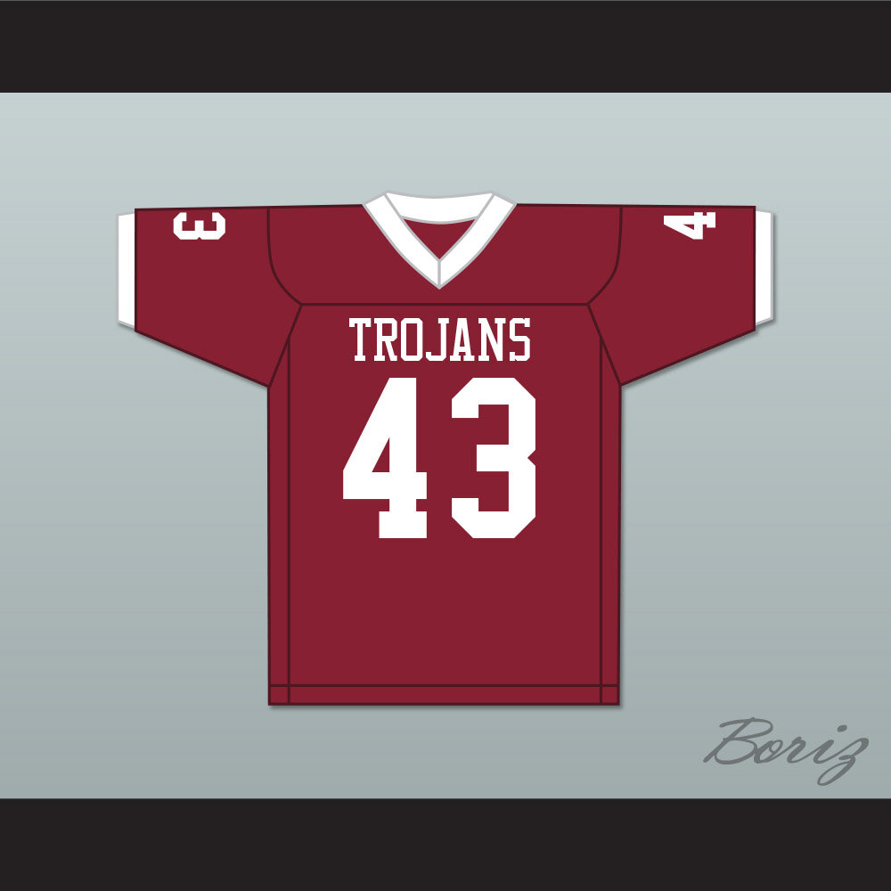 Troy Polamalu 43 Douglas High School Trojans Crimson Red 2  1.jpg