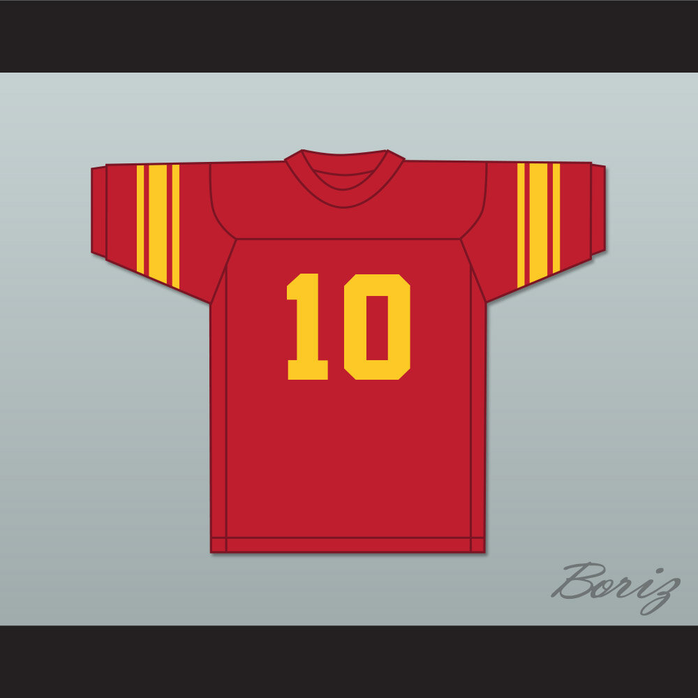 Fran Tarkenton 10 Clarke Central High School Gladiators Red 1  1.jpg