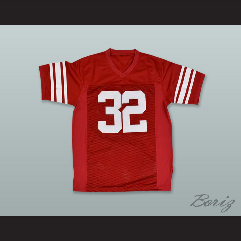 Franco Harris 32 Rancocas Valley Regional High School Red Devils Red  1.jpg