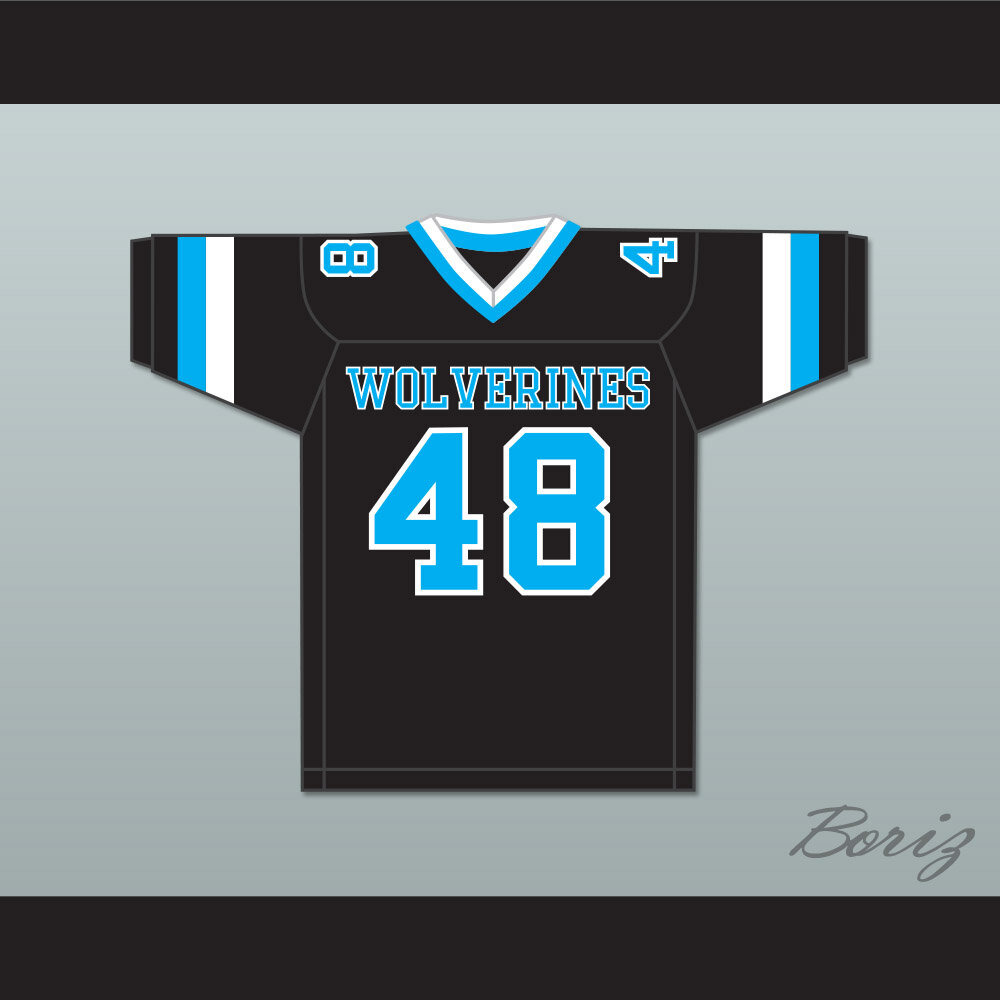 Rob Gronkowski 48 Woodland Hills High School Wolverines Black 1 1.jpg