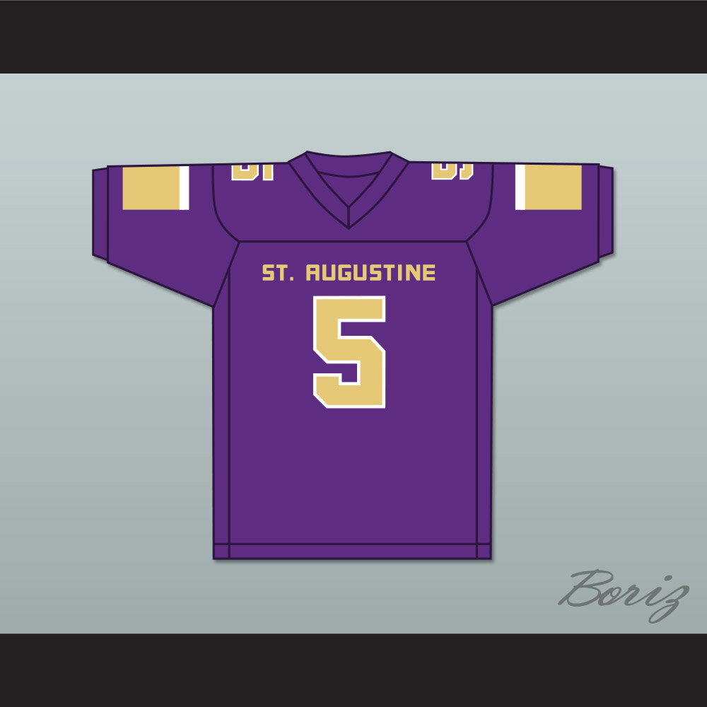 Leonard Fournette 5 St. Augustine High School Purple Knights Purple  1.jpg
