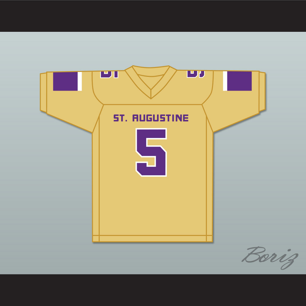 Leonard Fournette 5 St. Augustine High School Purple Knights Old Gold  1.jpg