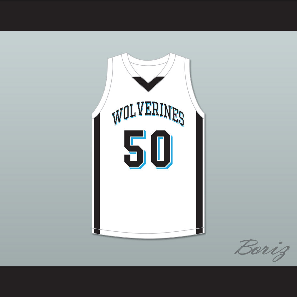 Rob Gronkowski 50 Woodland Hills High School Wolverines White 1 1.jpg