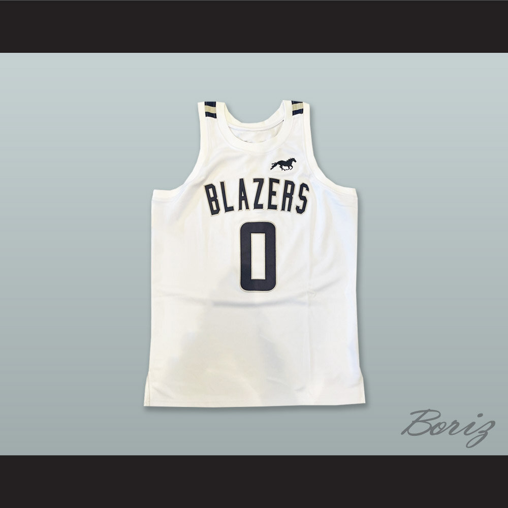 Bronny James 0 Sierra Canyon High School Trailblazers White  1.jpg