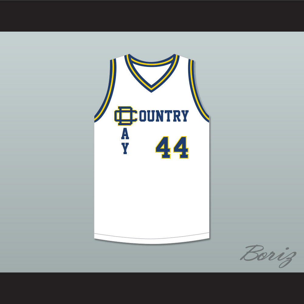 Chris Webber 44 Detroit Country Day School Yellowjackets White  1.jpg