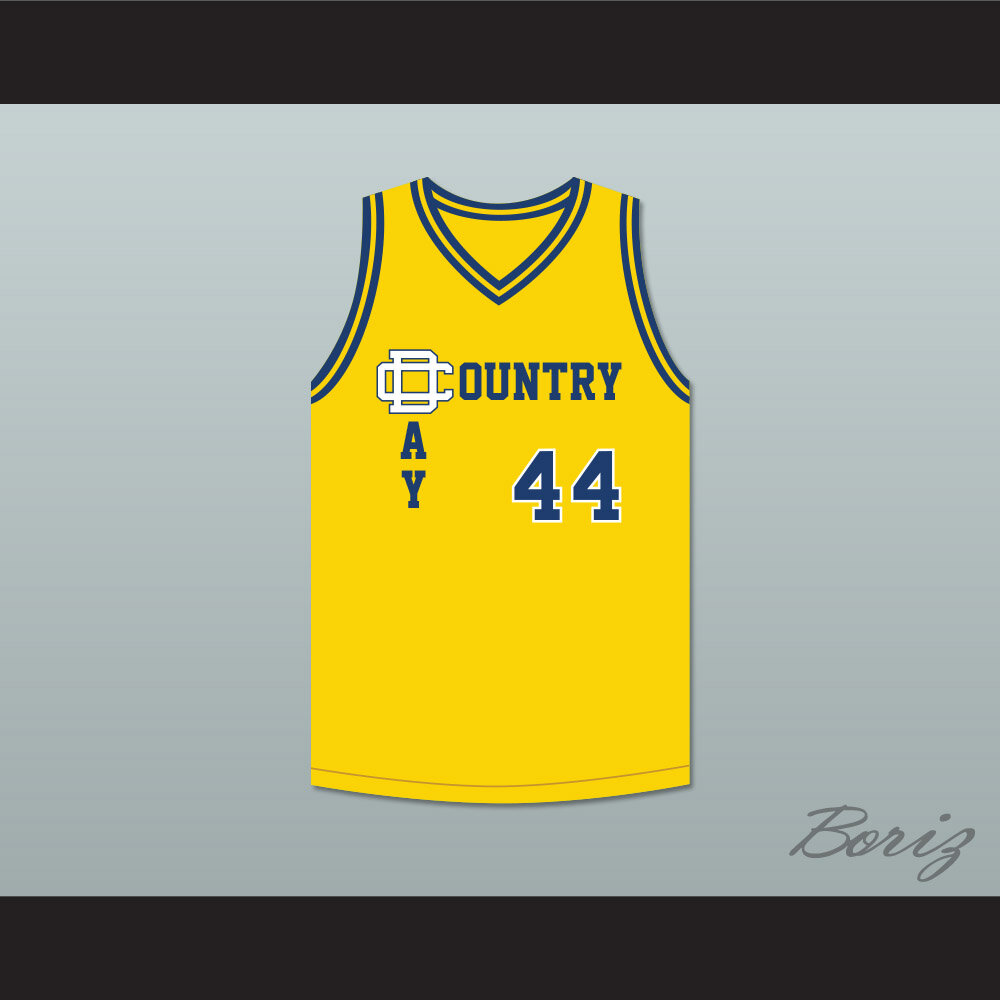 Chris Webber 44 Detroit Country Day School Yellowjackets Yellow  1.jpg