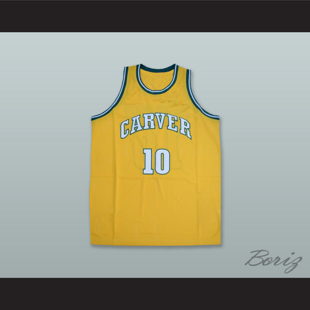 Tim Hardaway 10 Carver Military Academy Challengers Yellow Gold 1.jpg