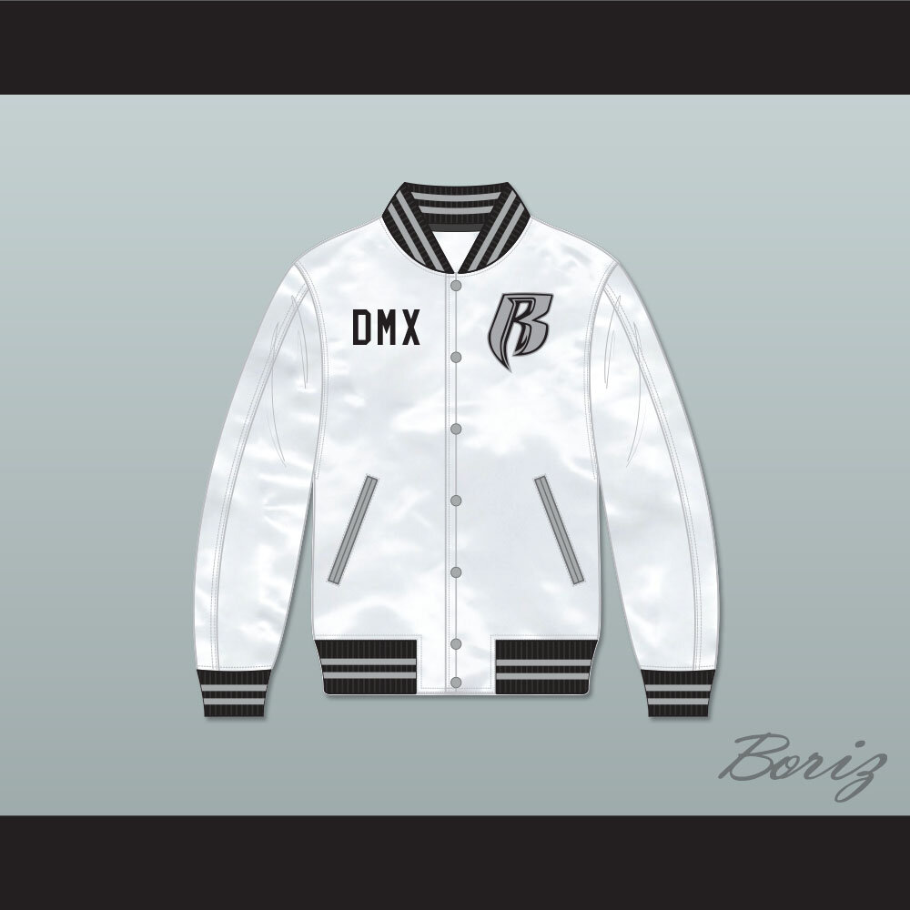 DMX Ruff Ryders White Satin Bomber 1.jpg