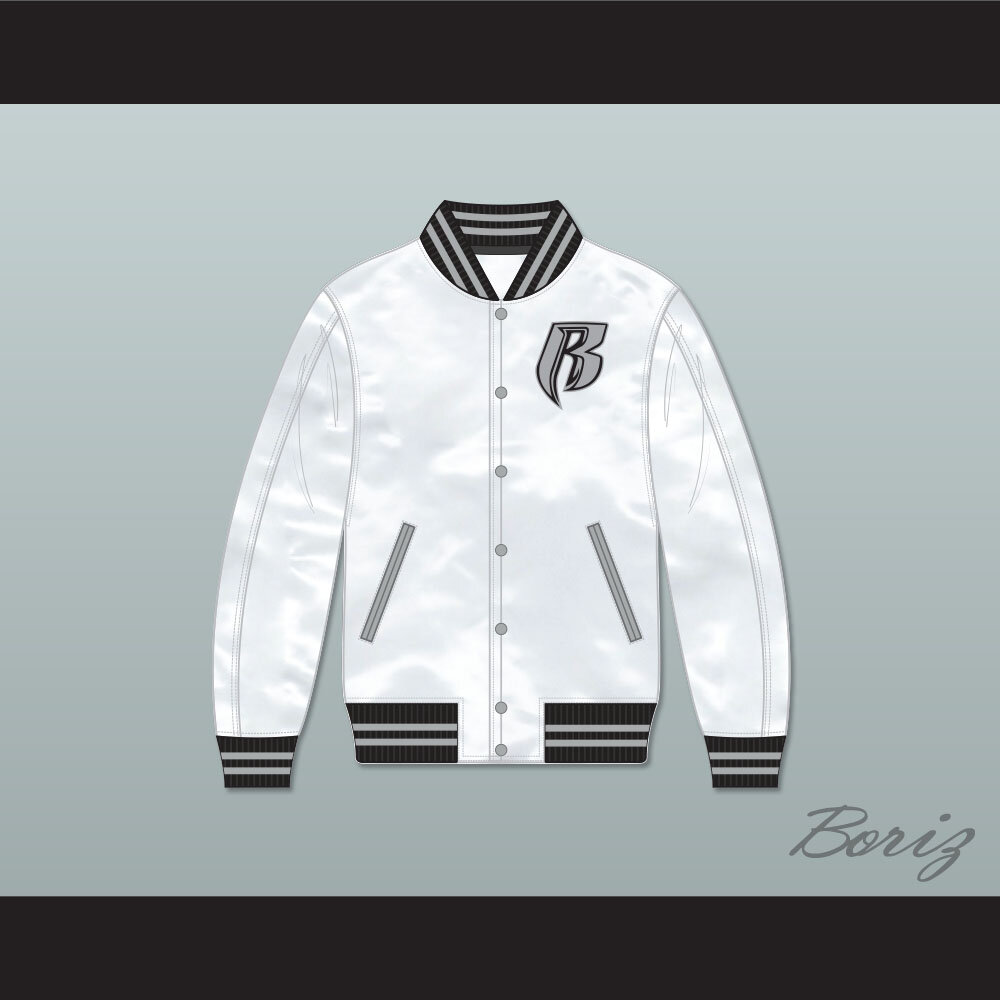 Ruff Ryders White Satin Bomber  1.jpg
