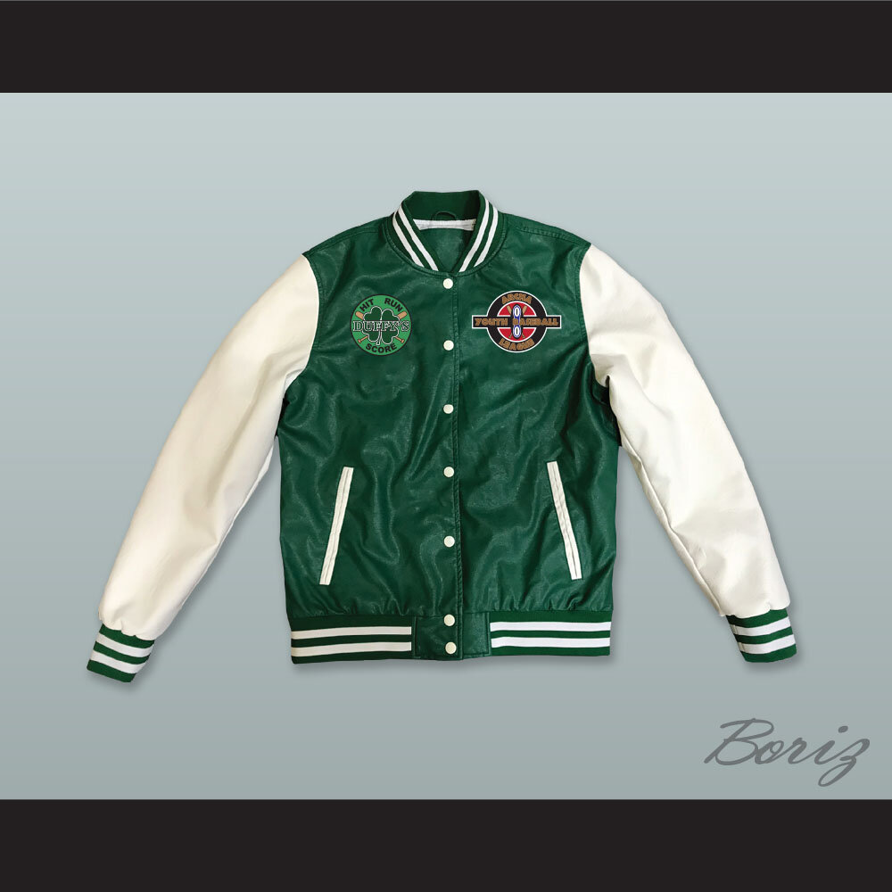 Kekambas Green and White Lab Leather Varsity Jacket 2  1.jpg