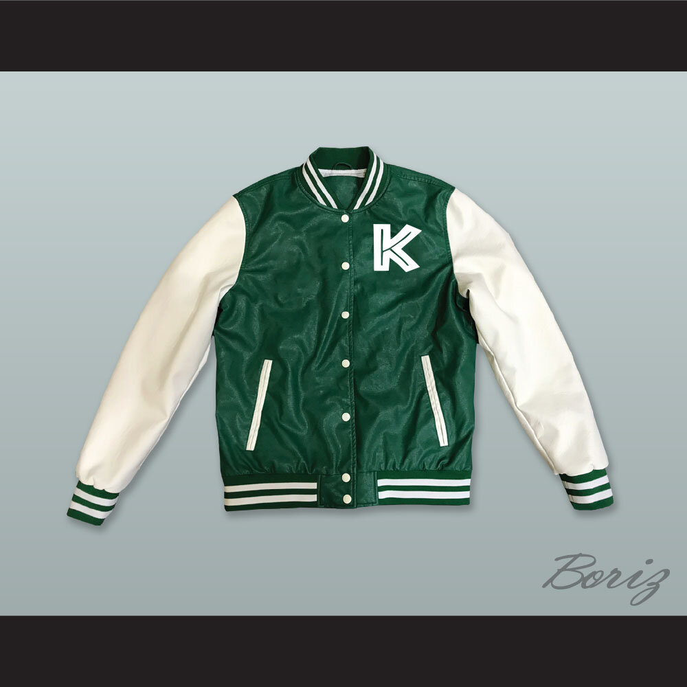 Kekambas Green and White Lab Leather Varsity Jacket 3  1.jpg