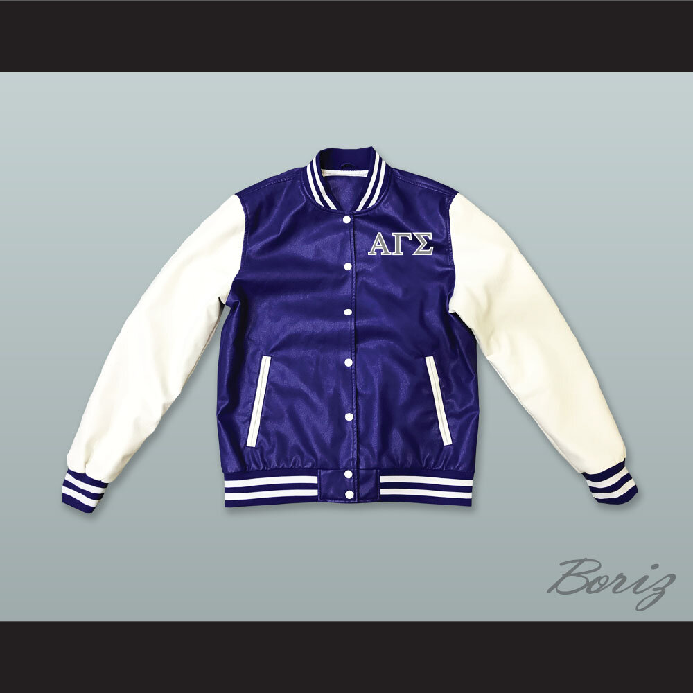 Alpha Gamma Sigma Fraternity Blue and White Lab Leather Jacket  1.jpg