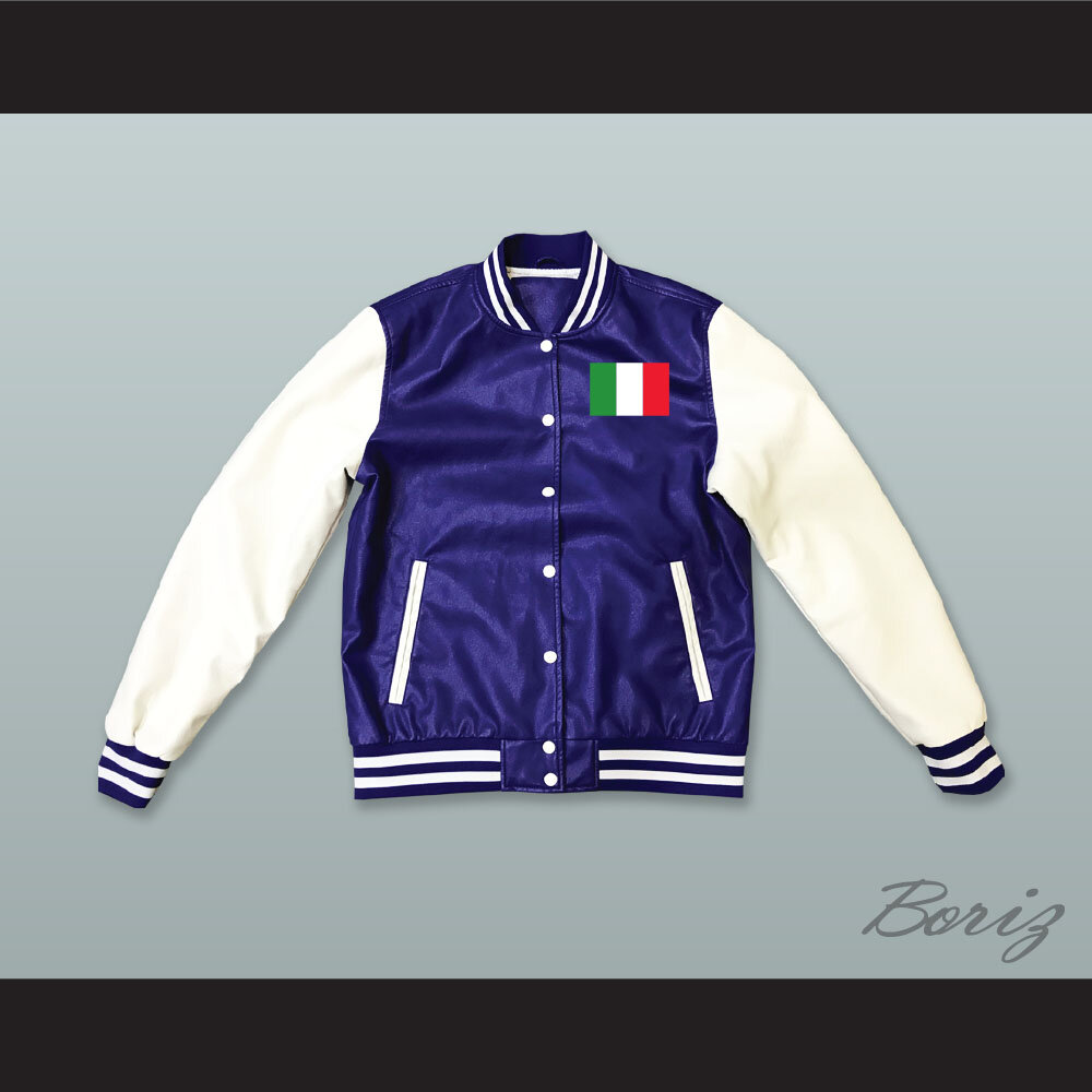 Italia Blue and White Lab Leather Jacket  1.jpg