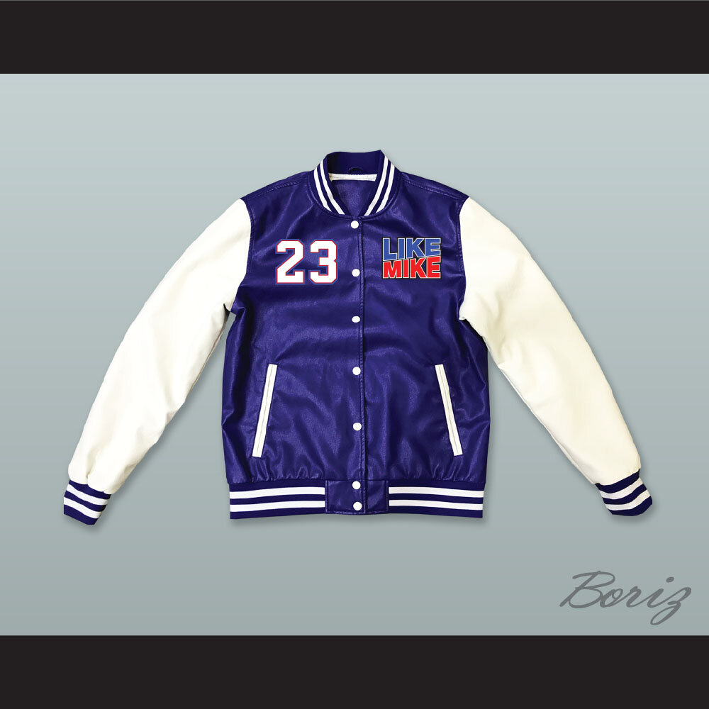 Like Mike Blue and White Lab Leather Jacket  1.jpg