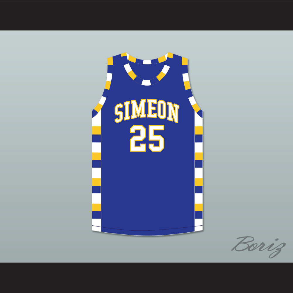 Ben Wilson 25 Simeon Career Academy Wolverines Royal Blue  1.jpg
