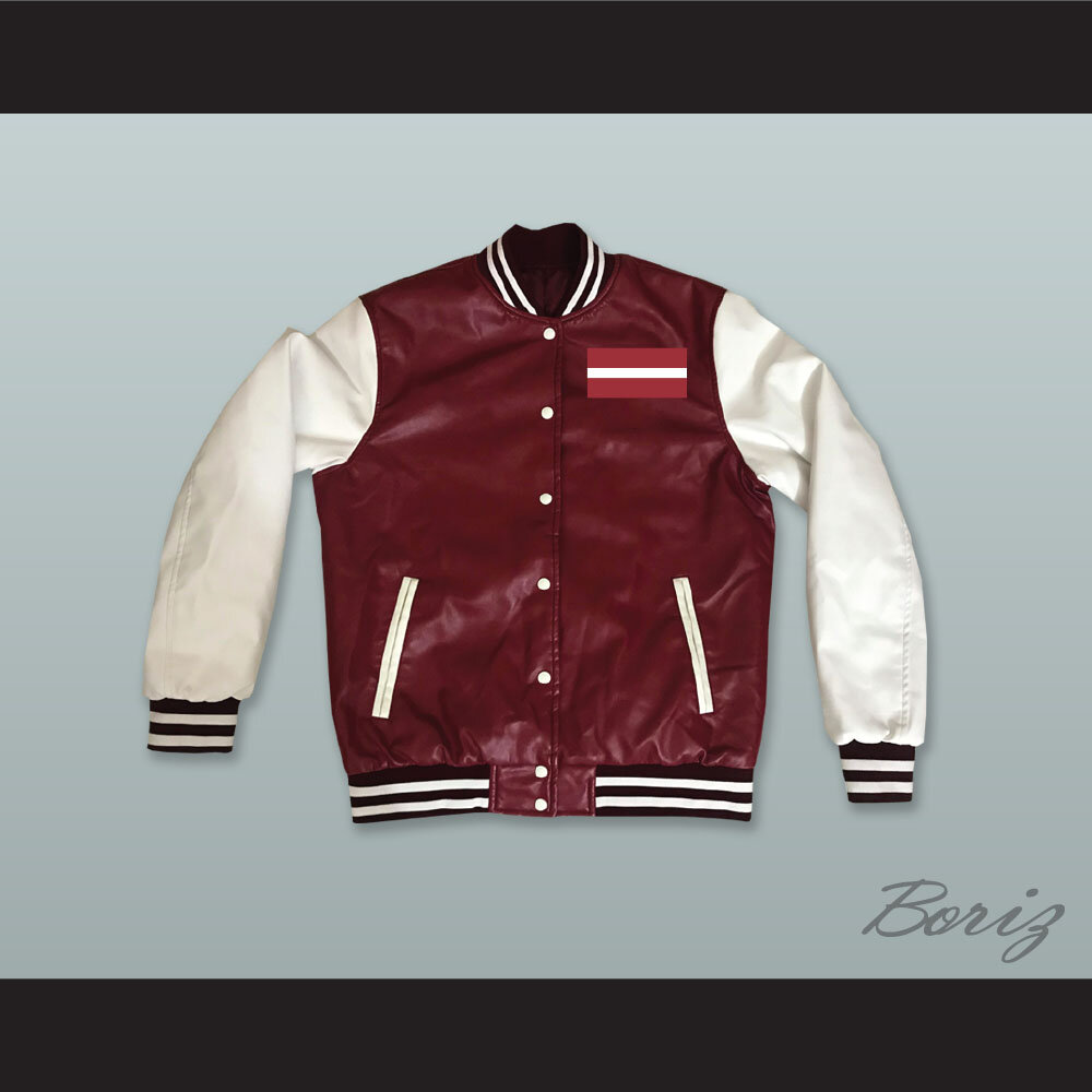 Latvia Maroon and White Lab Leather Jacket 1.jpg