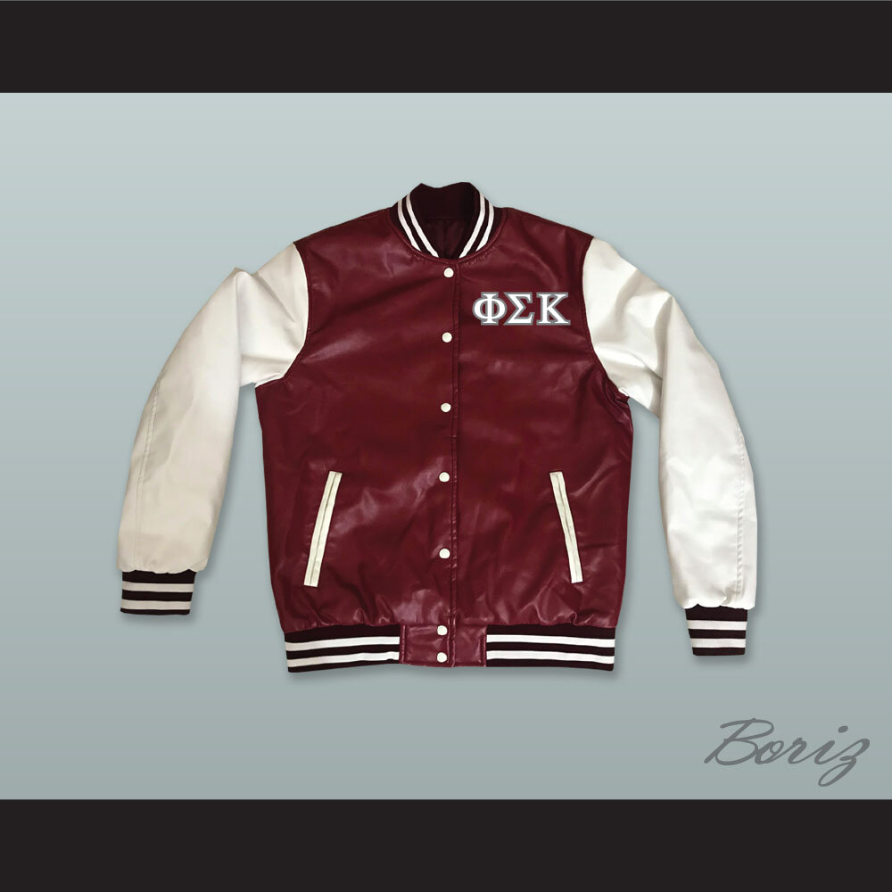 Phi Sigma Kappa Fraternity Maroon and White Lab Leather Jacket  1.jpg