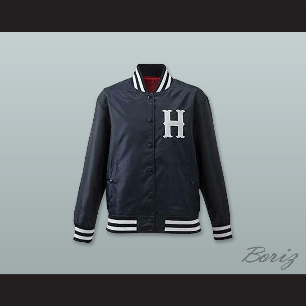 Hiroshima Toyo Carp Navy Blue Satin Jacket  1.jpg