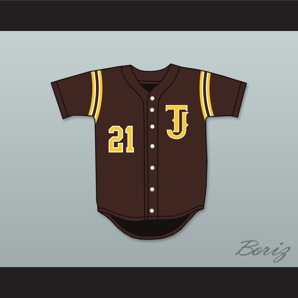 Kyle Freeland 21 Thomas Jefferson High School Spartans Brown 1.jpg