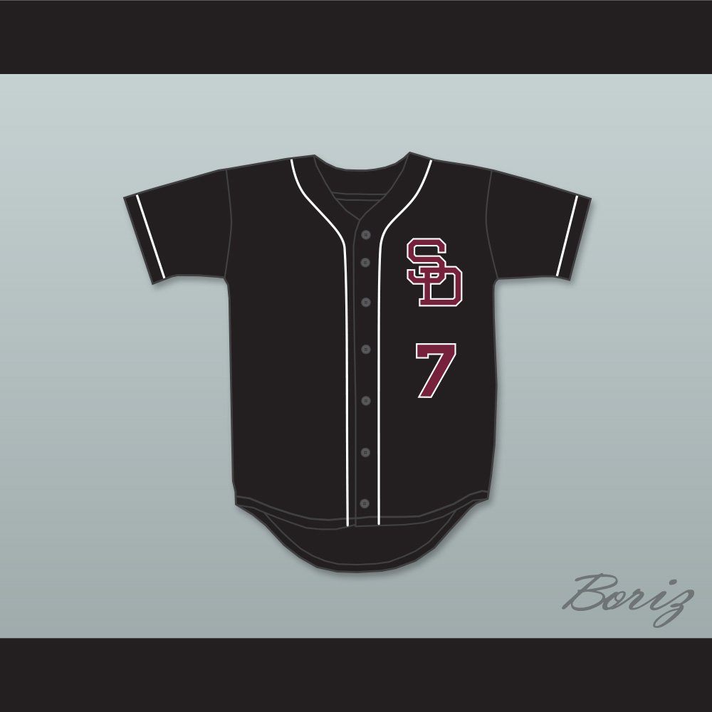 Anthony Rizzo 7 Stoneman Douglas High School Eagles Black 1.jpg